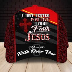 Jesus Cap, I Just Tested Positive for in Faith Jesus VHOO4140601