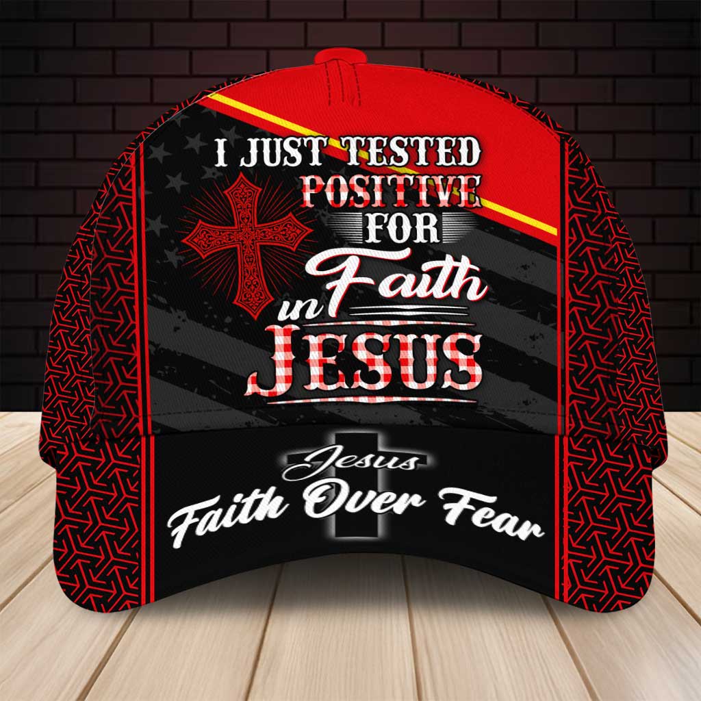 Jesus Cap, I Just Tested Positive for in Faith Jesus VHOO4140601