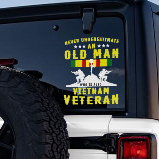 Vietnam Veteran Sticker VHUU4010701 - Image 2