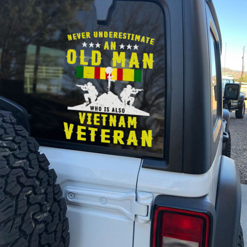 Vietnam Veteran Sticker VHUU4010701 - Image 3