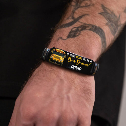 Custom School Bus Driver Bracelet UKND5210301