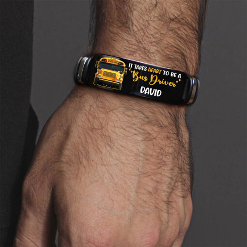 Custom School Bus Driver Bracelet UKND5210301 - Image 2