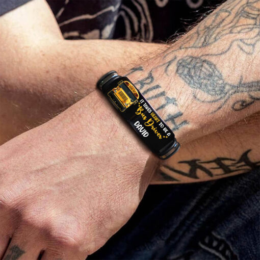 Custom School Bus Driver Bracelet UKND5210301 - Image 3