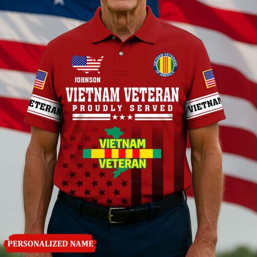 Personalized Vietnam Veteran 3D Shirt QFTD5020403
