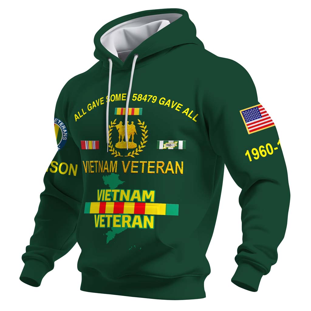 Personalized Vietnam Veteran 3D Shirt QFTD5020402 - Image 3