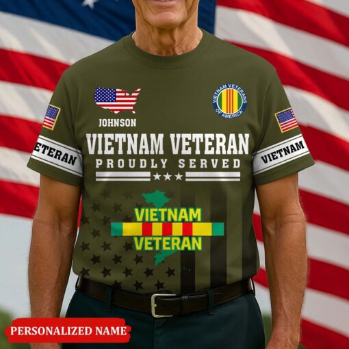 Personalized Vietnam Veteran 3D Shirt QFTD5020403 - Image 4