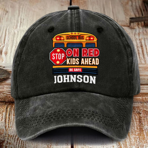 Custom Bus Driver Distressed Washed Cotton Printed Hat MQHM5230501