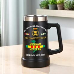 Custom Veteran Beer Mug THHA5280502
