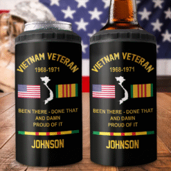 Personalized Vietnam Veteran Can Cooler Tumbler UKNT5130502