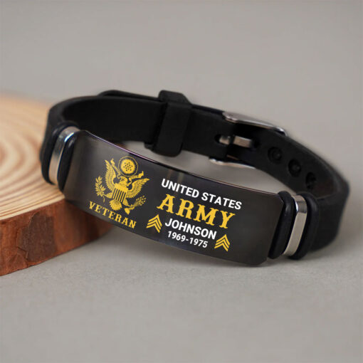 Personalized US Army Bracelet MQTZ5070502 - Image 2