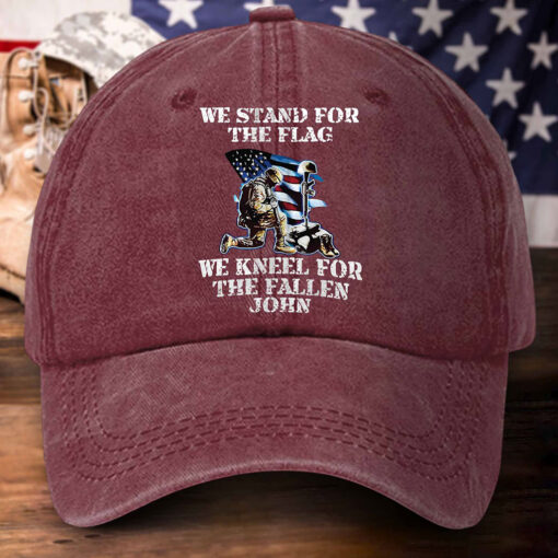 Personalized Us Veteran Distressed Washed Cotton Printed Hat, Gift for Veterans MQPY5120503 - Image 5