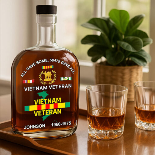 Custom Veteran Whiskey Decanter THTZ5200505 - Image 2