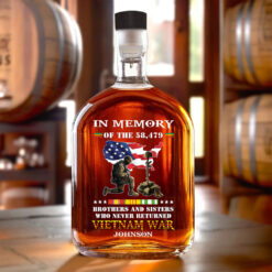 Custom Veteran Whiskey Decanter THTZ5220506