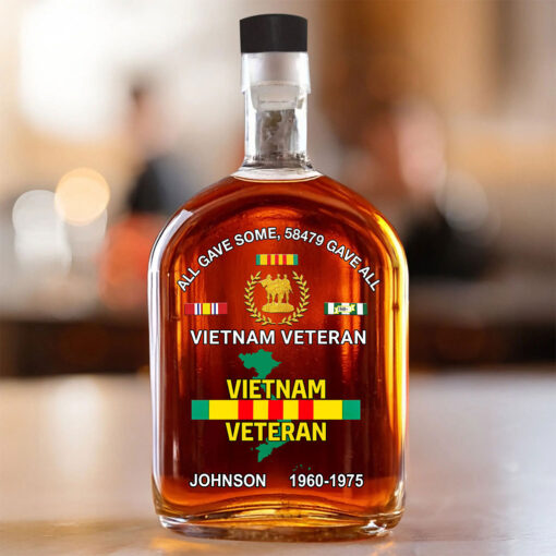 Custom Veteran Whiskey Decanter THTZ5200505 - Image 3