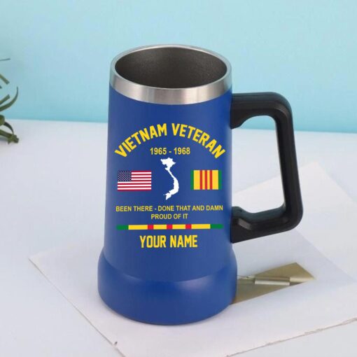 Custom Veteran Beer Mug THHA5280501 - Image 3