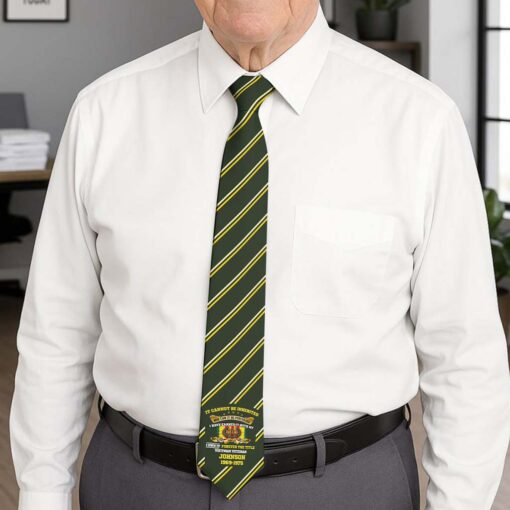 Personalized Vietnam Veteran Tie QFTD5230503 - Image 4