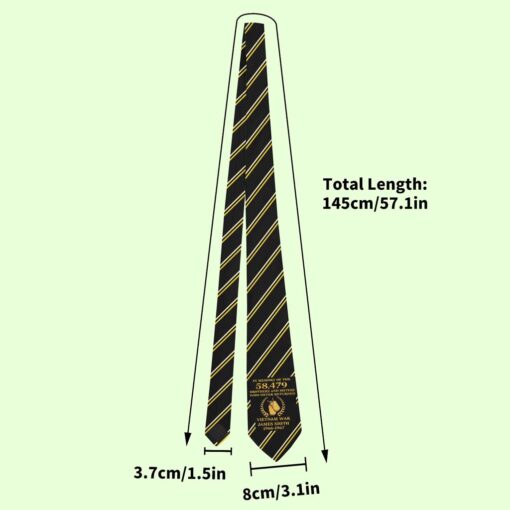 Personalized Vietnam Veteran Tie QFTD5230505 - Image 5