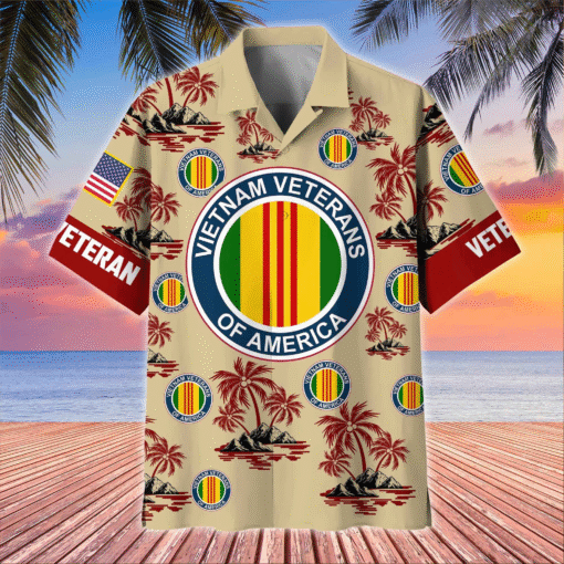Premium Vietnam Veterans Hawaiian Shirt, Gifts For US Veterans, Gifts On Memorial Day, Father's Day MQNT5280550 - Image 5