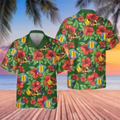 Personalized Proud Vietnam Veteran Hawaiian Shirt UKND5240604