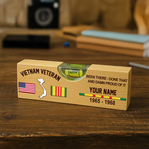 Personalized Vietnam Veteran Spirit Level Bottle Opener QFND5040603 - Image 2