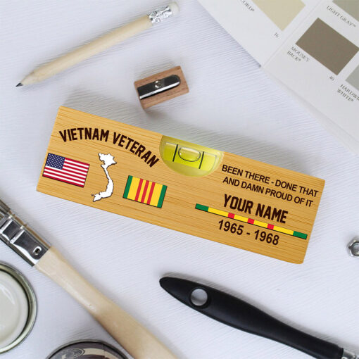 Personalized Vietnam Veteran Spirit Level Bottle Opener QFND5040603 - Image 3
