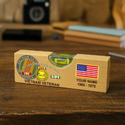 Personalized Vietnam Veteran Spirit Level Bottle Opener QFND5040604