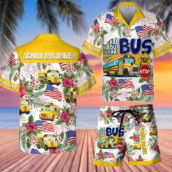 Personalized All About That School Bus Driver Hawaii Shirt UKND5090604