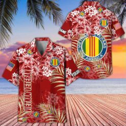 Personalized Vietnam Veteran Hawaiian Shirt MQTZ5090603