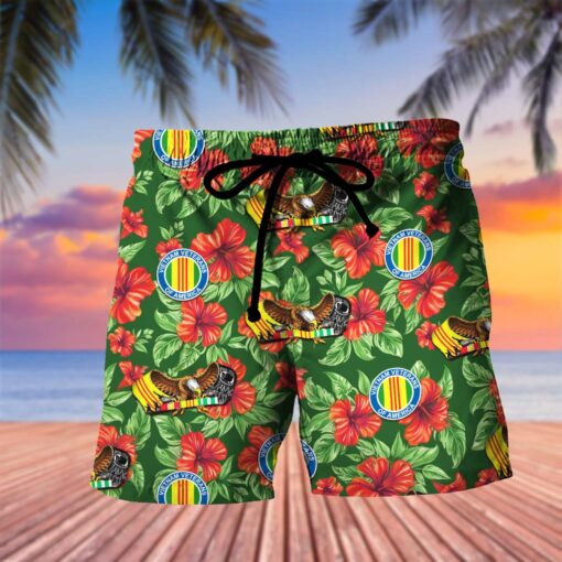 Personalized Proud Vietnam Veteran Hawaiian Shirt UKND5240604 - Image 3