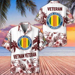 Personalized Vietnam Veteran Hawaiian Shirt MQHH5030650