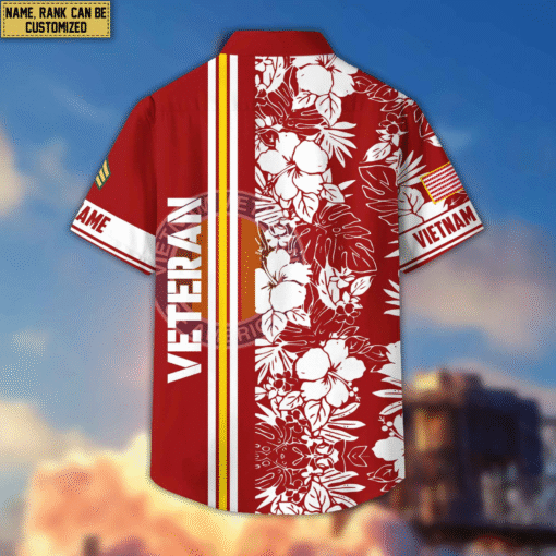 Personalized Vietnam Veteran Hawaiian Shirt MQHH5030651 - Image 3