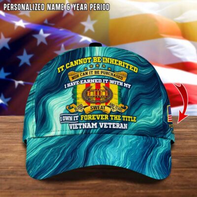 Personalized Vietnam Veteran Cap QFTD5100703