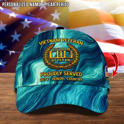 Personalized Vietnam Veteran Cap QFTD5100704