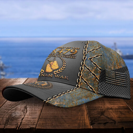 3D All Over Printed VietNam Veteran In Memory Of The Brothers And Sisters Who Never Returned Cap UKTO5250701 - Image 2