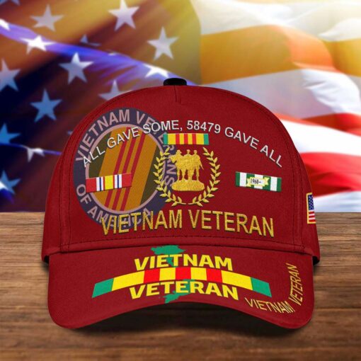 All Gave Some 58479 Gave All Vietnam Veteran Cap QFTD5230704 - Image 9