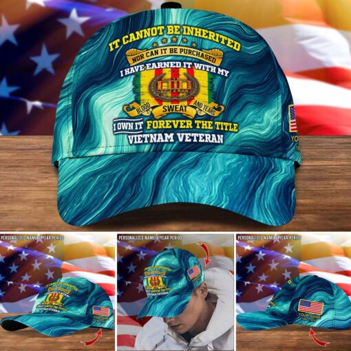 Personalized Vietnam Veteran Cap QFTD5100703 - Image 5