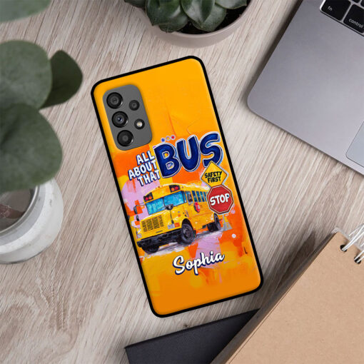 Personalized School Bus Driver Phone Case QFTO5180702 - Image 6