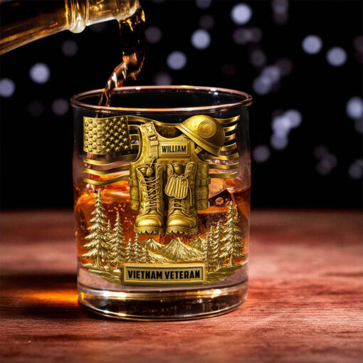 Personalized Vietnam Veteran  Whiskey Decanter Set UKTO5160803 - Image 4