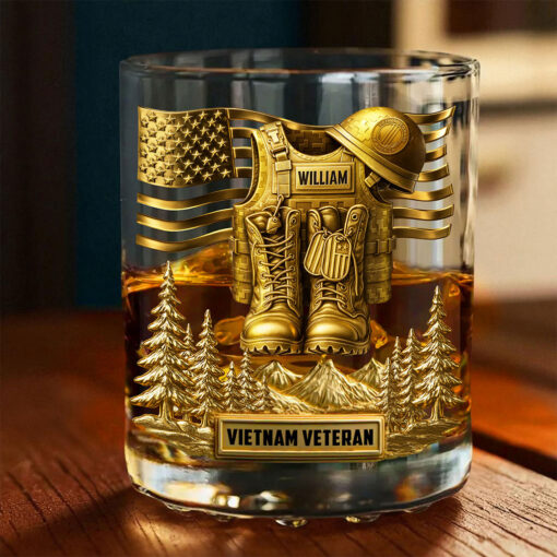 Personalized Vietnam Veteran  Whiskey Decanter Set UKTO5160803 - Image 3