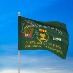 Personalized Vietnam Veteran Flag UKTD5180904