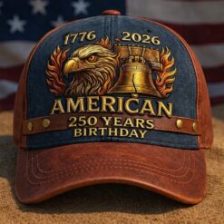 United States 250th Anniversary 3D Printed Cap QFTD6120105