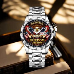 Alternative view of Personalized United State 250th Anniversary Alloy Luxury Quartz Watch UKND6140301